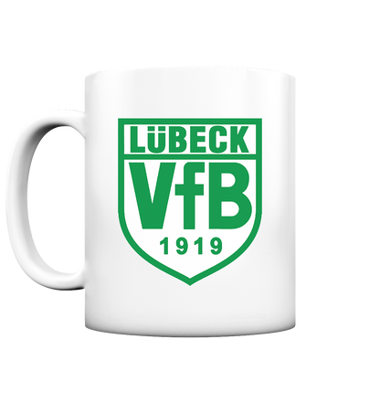 Lübeck VfB 1919 - Tee-/Kaffeebecher weiß matt