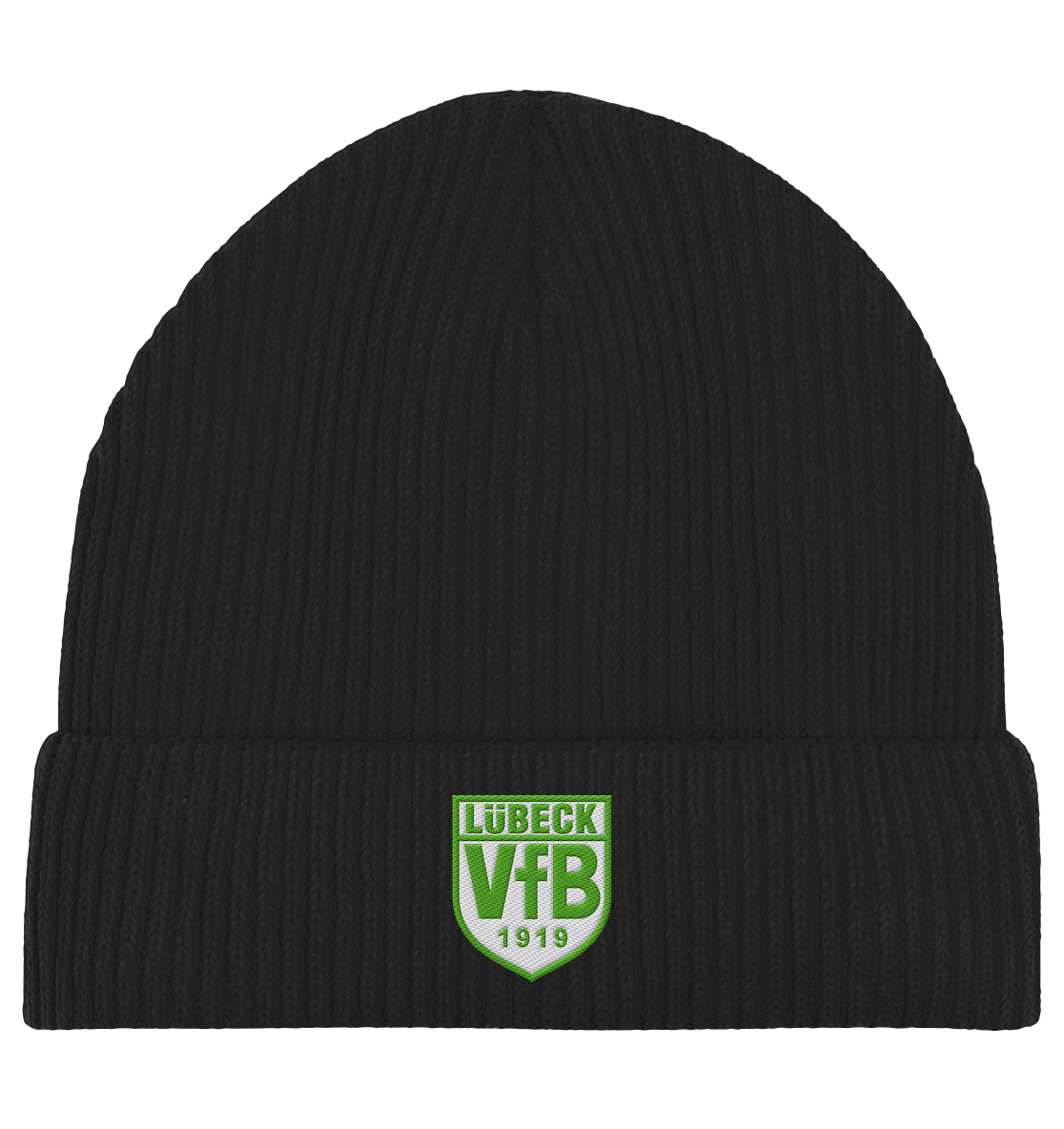 Lübeck VfB 1919 - Organic Fisherman Beanie - gestickt