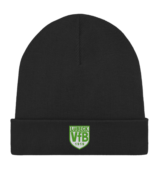 Lübeck VfB 1919 - Organic Rib Beanie - gestickt