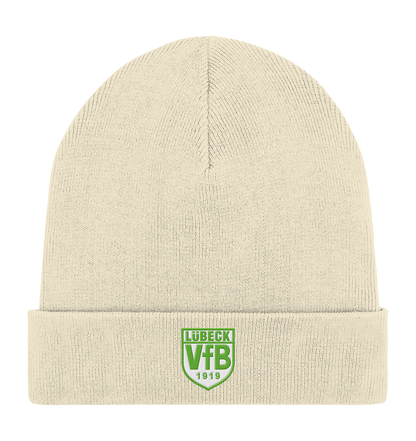 Lübeck VfB 1919 - Organic Rib Beanie - gestickt