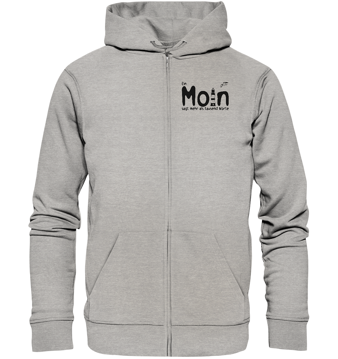 "Moin" - Organic Zipper (STANLEY/STELLA)