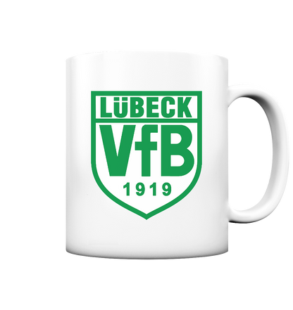 Lübeck VfB 1919 - Tee-/Kaffeebecher weiß matt